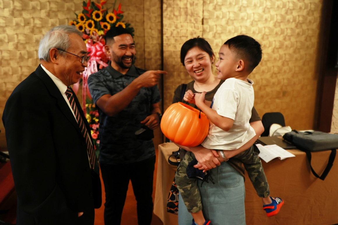 Aireen & Henry夫妻在活動會場分享8年不孕 Aireen & Henry夫妻在活動會場分享8年不孕