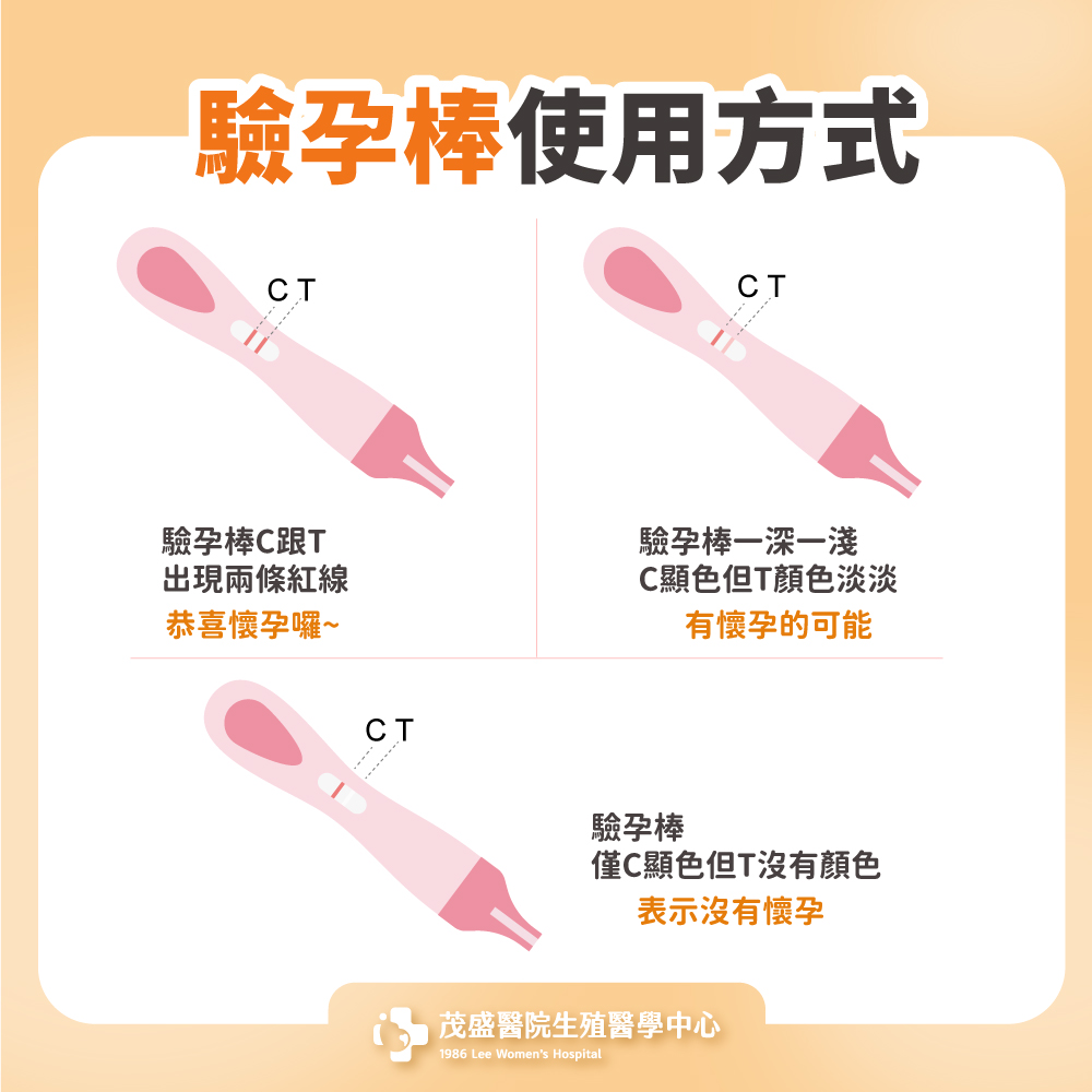 驗孕棒點樣用？
